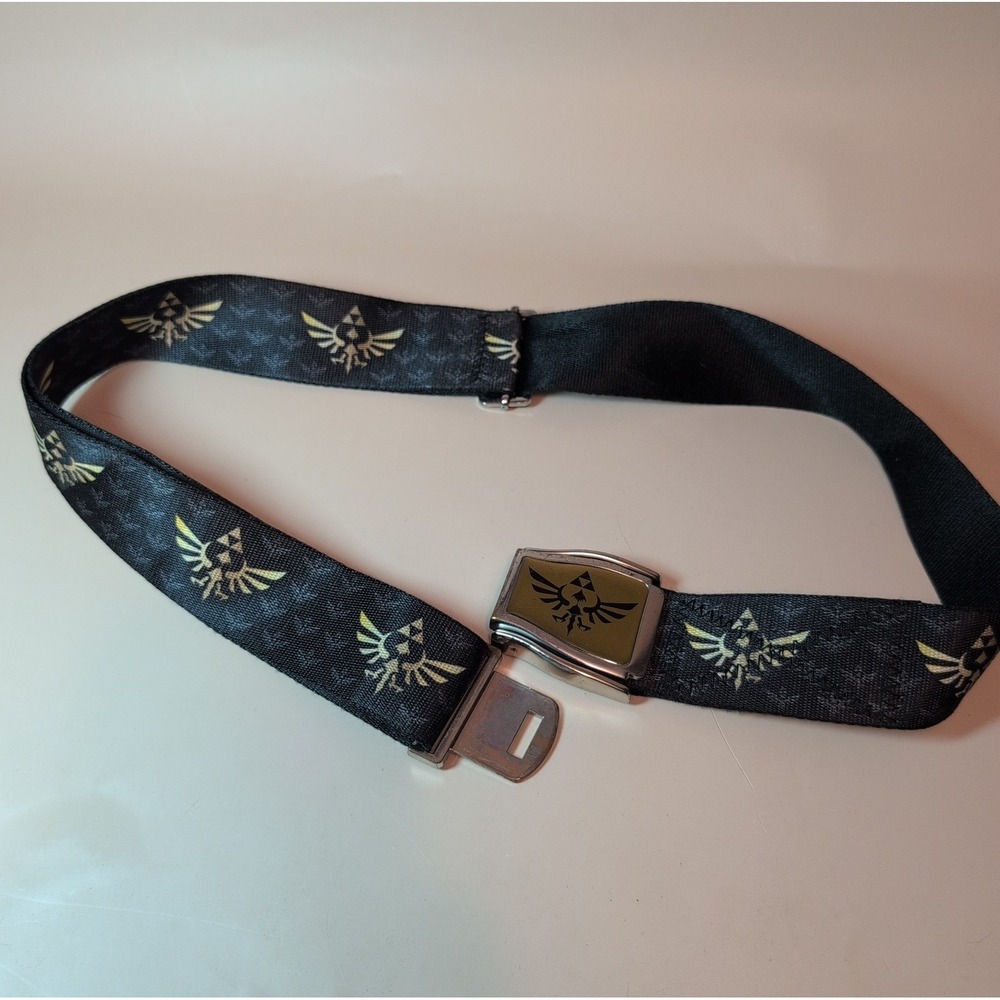 Bioworld Belt Mens One Size Crosscheck Flight Belts Zelda Multicolor Seatbelt